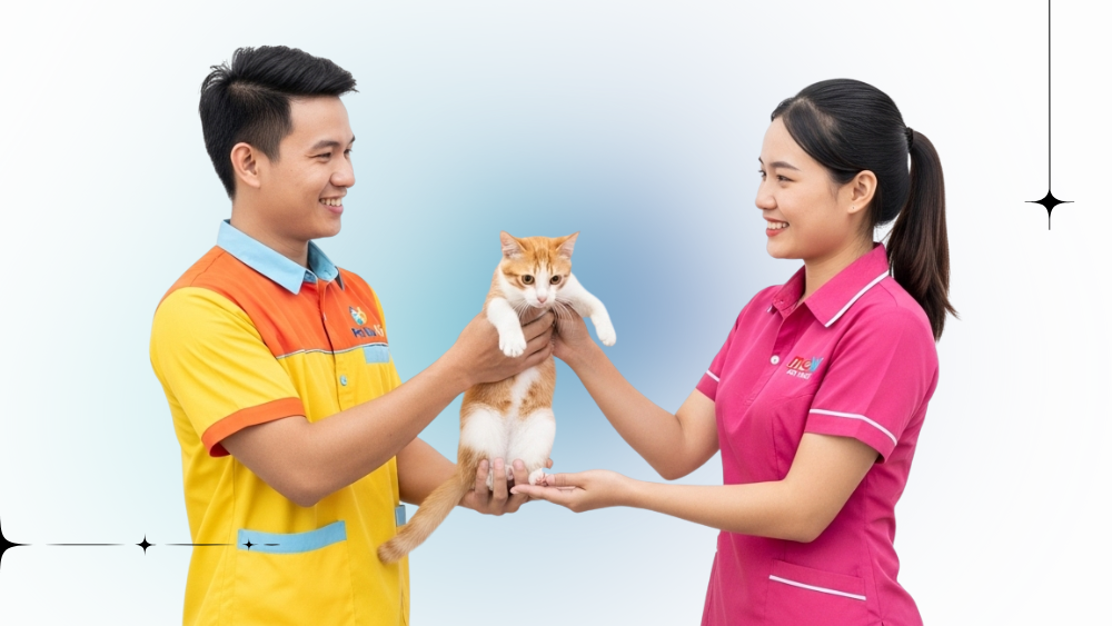 pet du ky hop tac cung mew pet shop