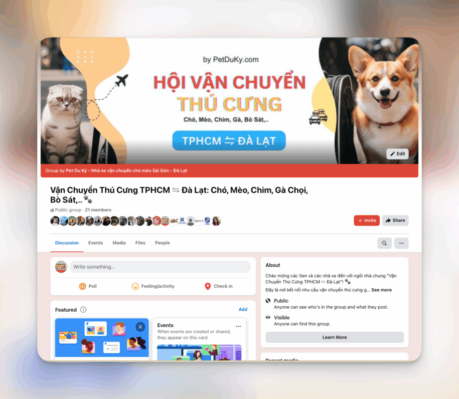 An tâm gửi "boss" đi xa: Cộng đồng vận chuyển thú cưng Sài Gòn - Đà Lạt uy tín từ Pet Du Ký 3 hoi van chuyen thu cung viet nam