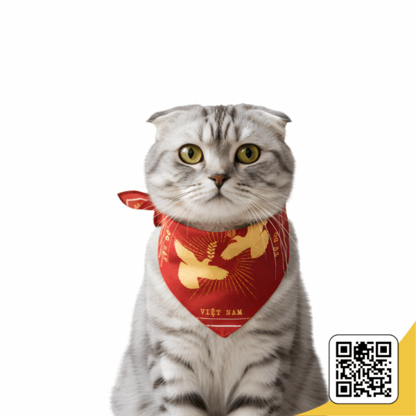 Khăn bandana Tự hào Việt Nam: Độc lập - Tự do - Hạnh phúc - Ảnh 4